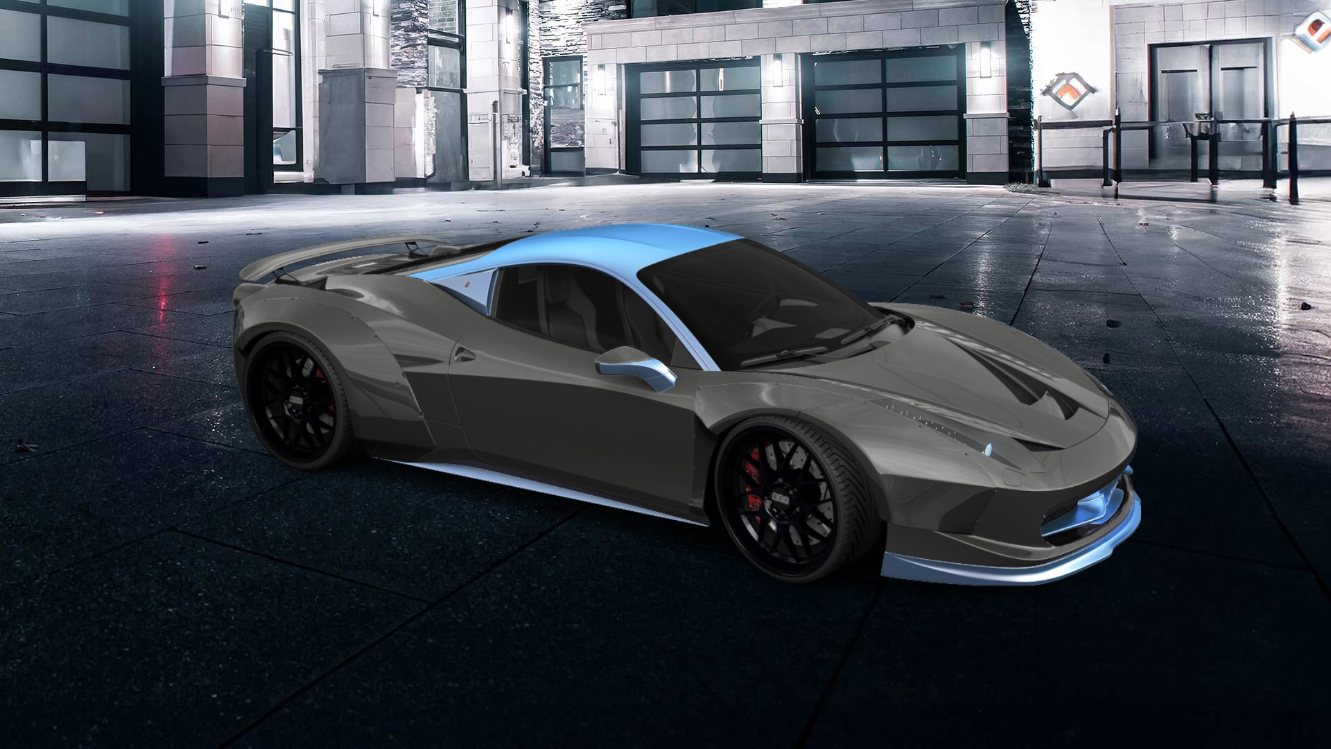 Ferrari 458 Italia 2 door spider 2010 tuning