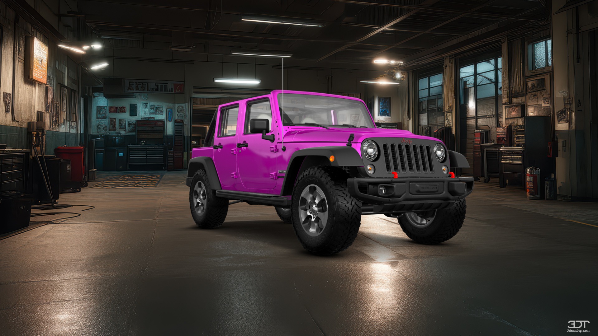 Jeep Wrangler Unlimited JK Rubicon Recon 4 Door SUV 2017 tuning
