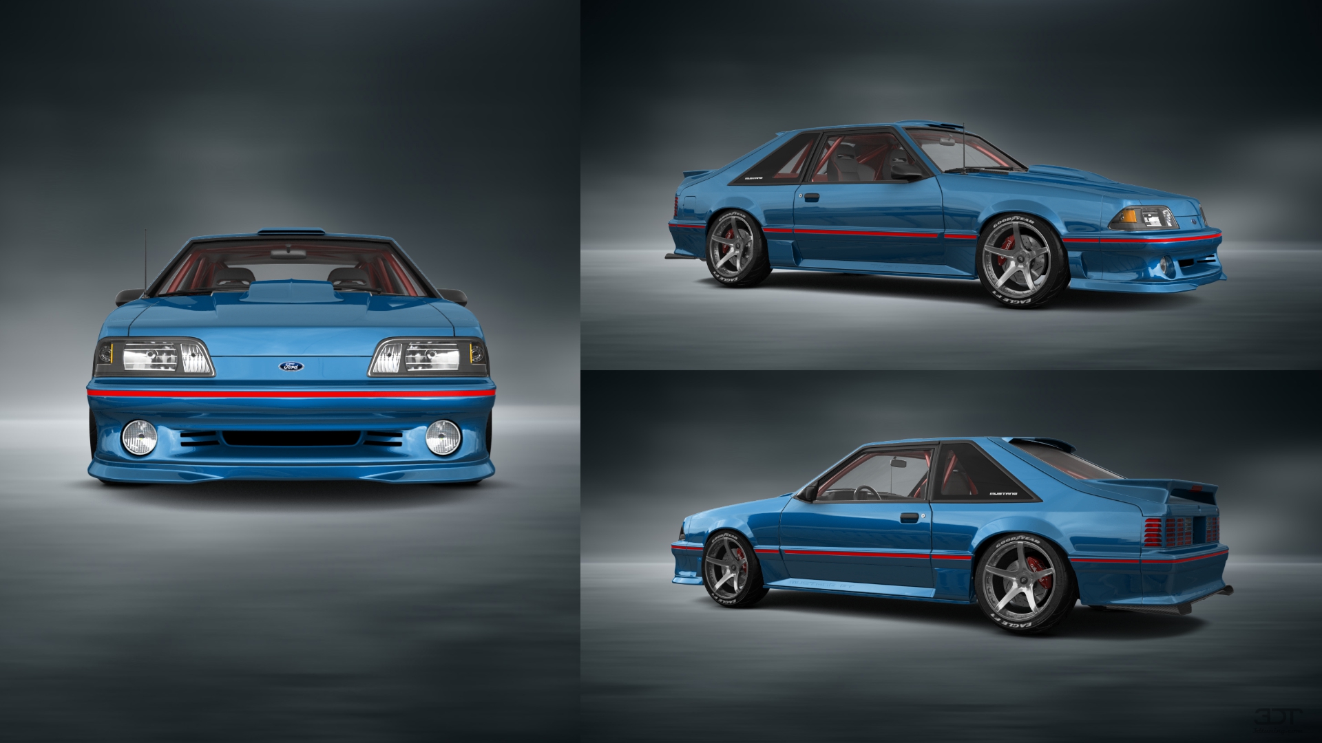 Ford Mustang 3 Door Hatchback 1988