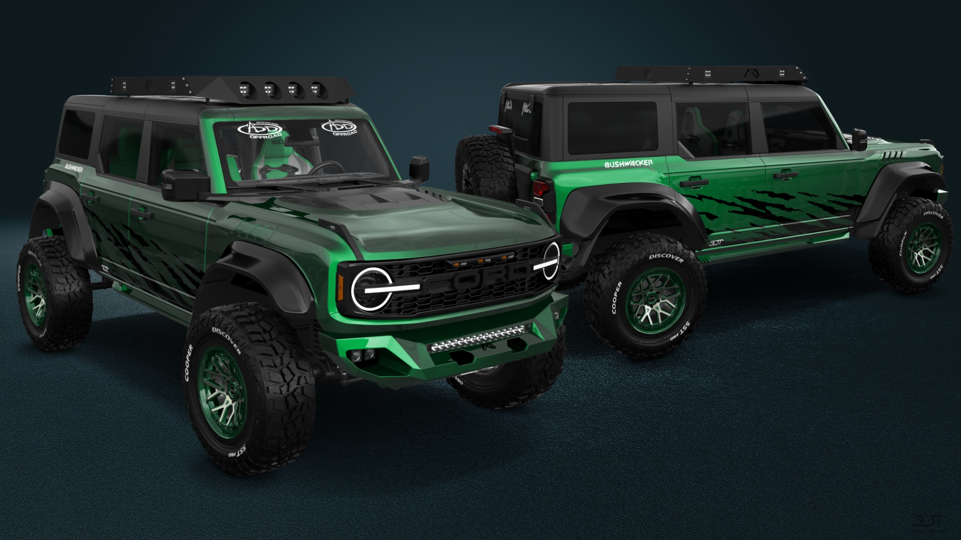Ford Bronco Raptor 4 Door pickup truck 2022 tuning