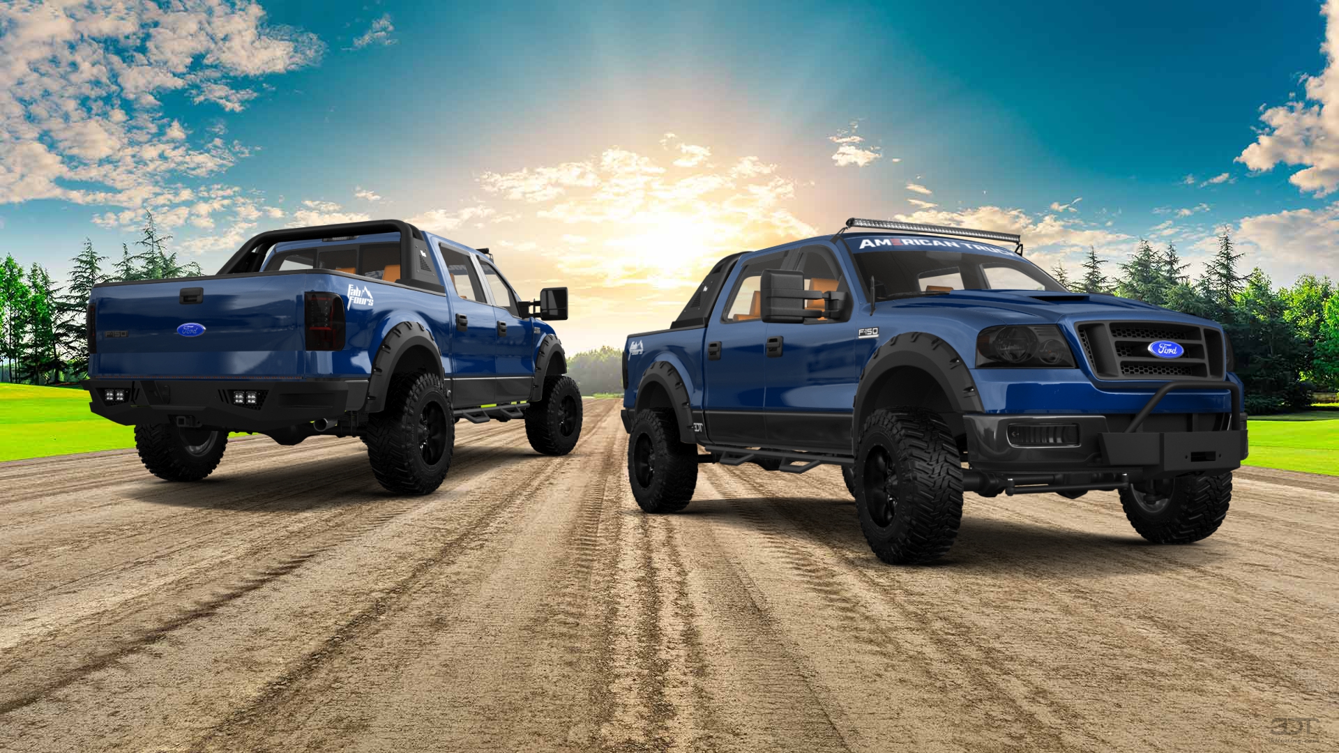 Ford F-150 SuperCrew 4 Door pickup truck 2004 Images