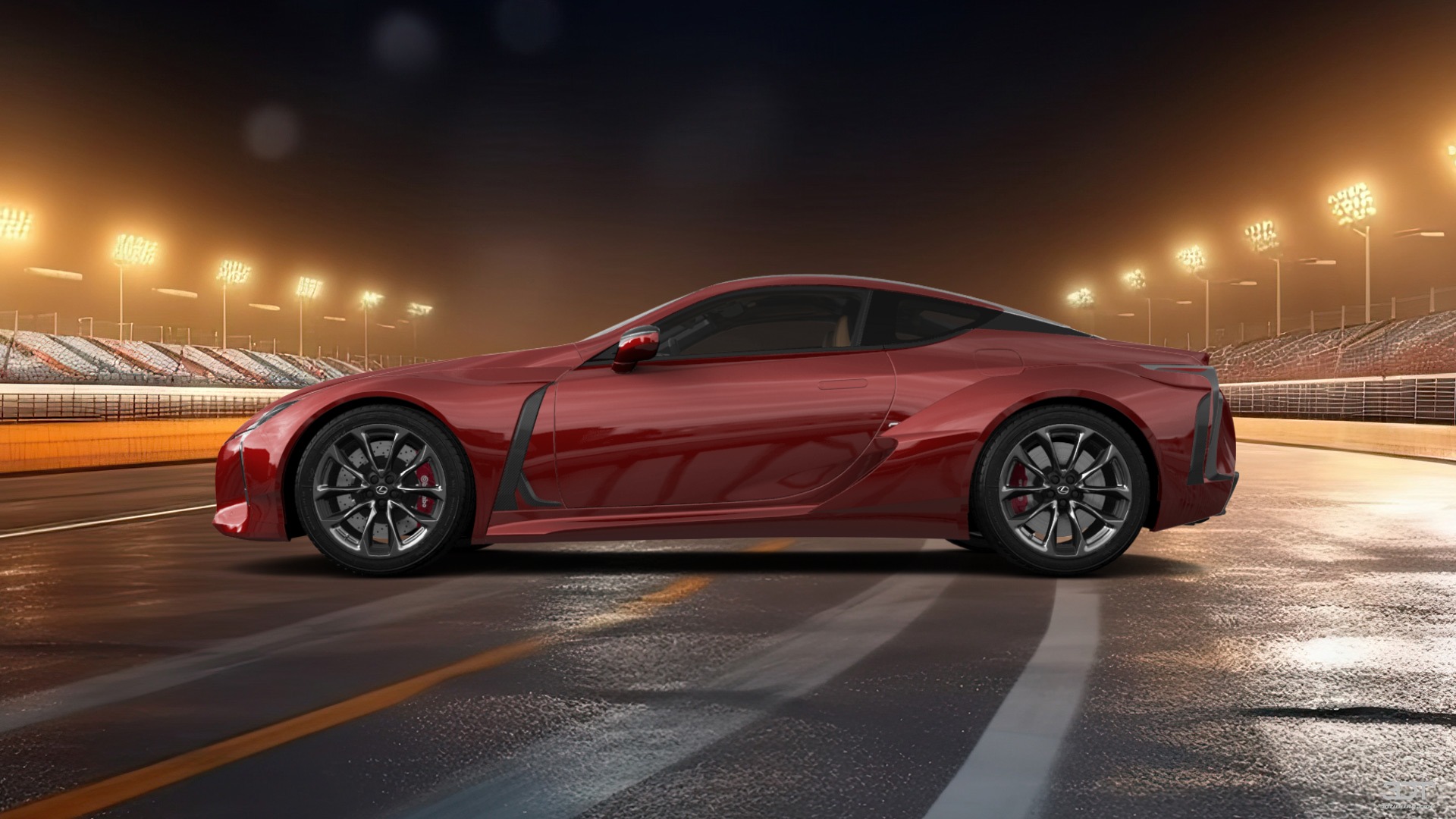 Lexus LC500 2 door fastback coupe 2017