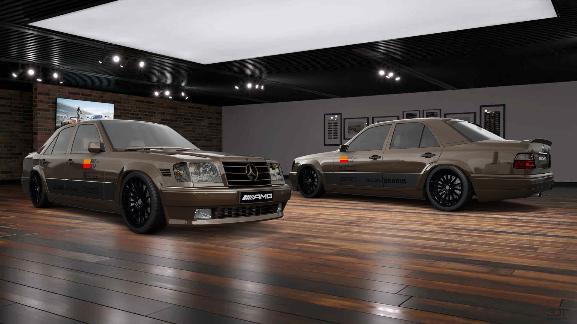 Mercedes E-Class Sedan 1984 tuning
