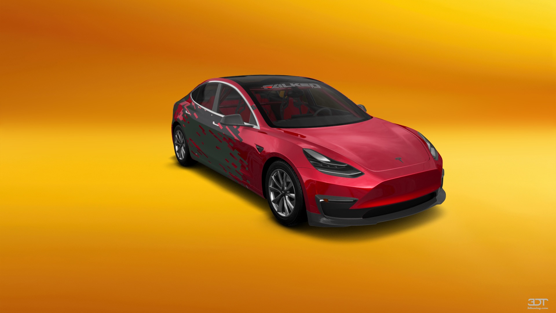 Tesla Model 3 4 Door Saloon 2017 tuning
