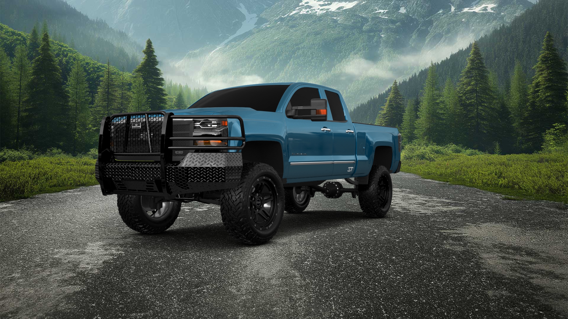 Chevrolet Silverado 1500 6.5 ft box 4 Door pickup truck 2016 tuning