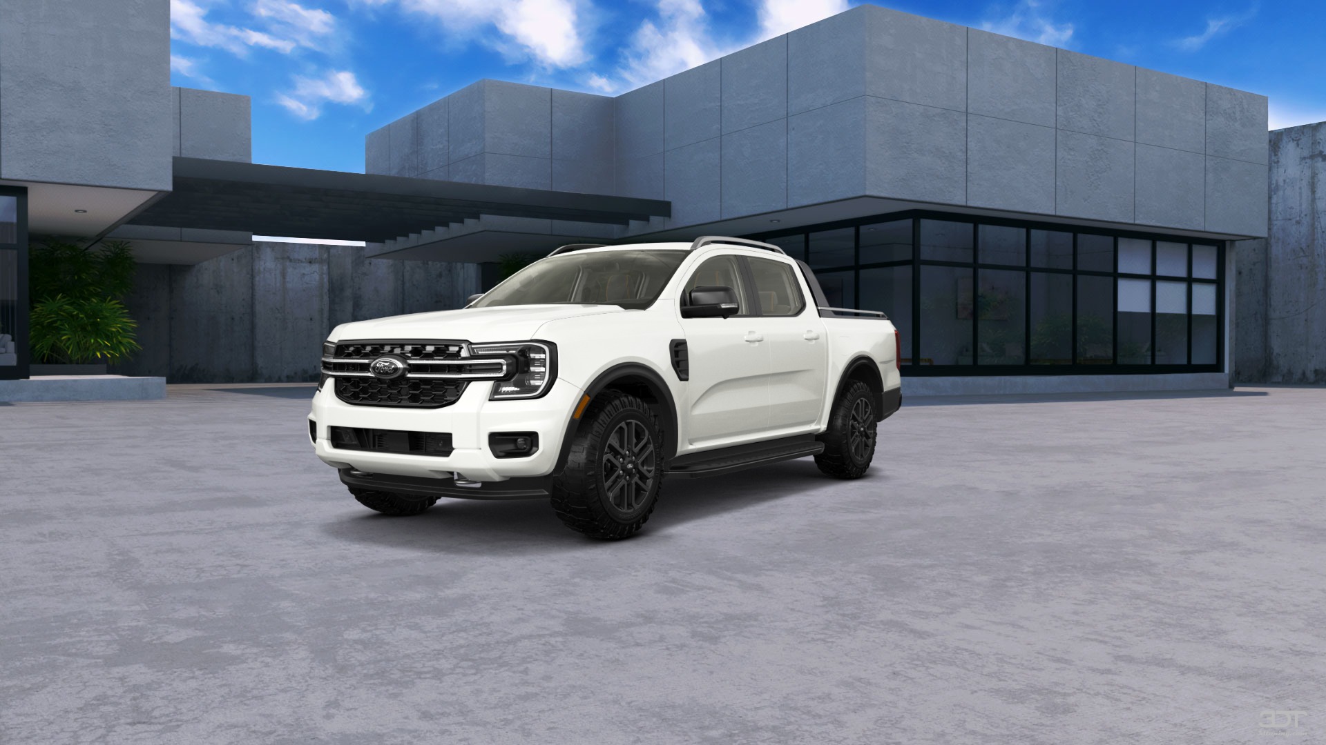 Tuning Ford Ranger 4 Door pickup truck 2022