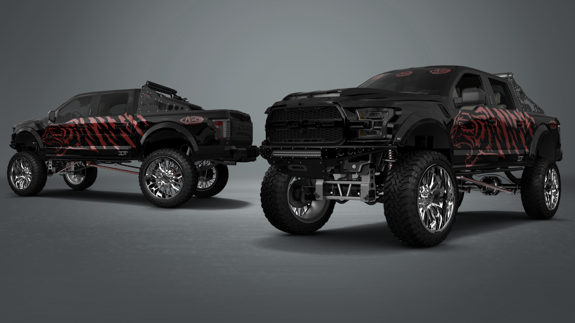 Ford F-150 Raptor 4 Door pickup truck 2017 tuning