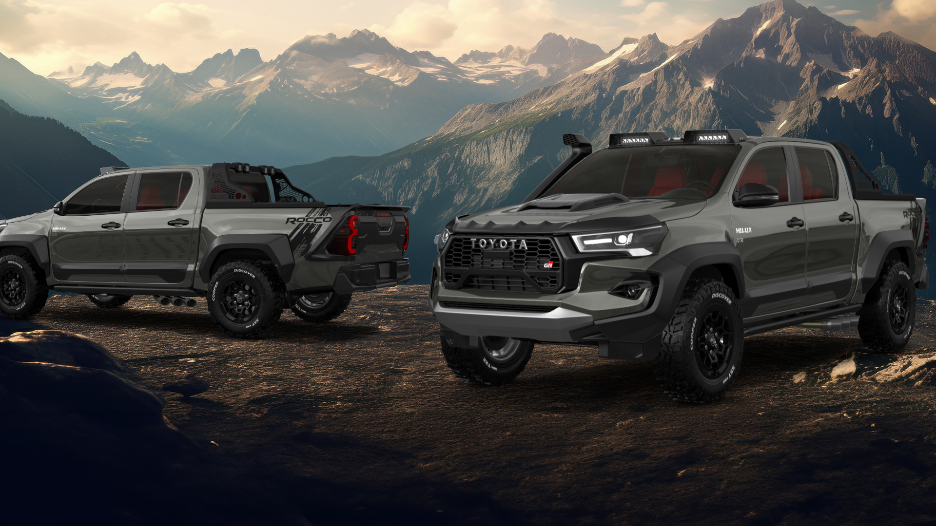 Toyota Hilux Double Cab 4 Door pickup truck 2015 tuning