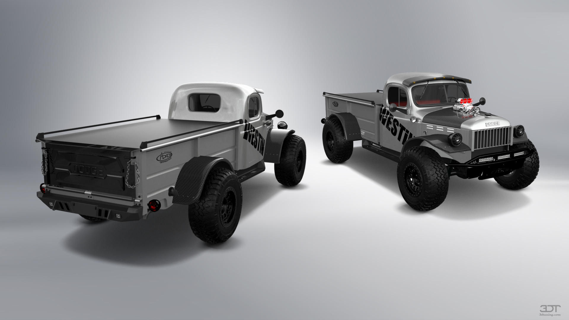 Dodge Power Wagon 2 Door pickup truck 1947