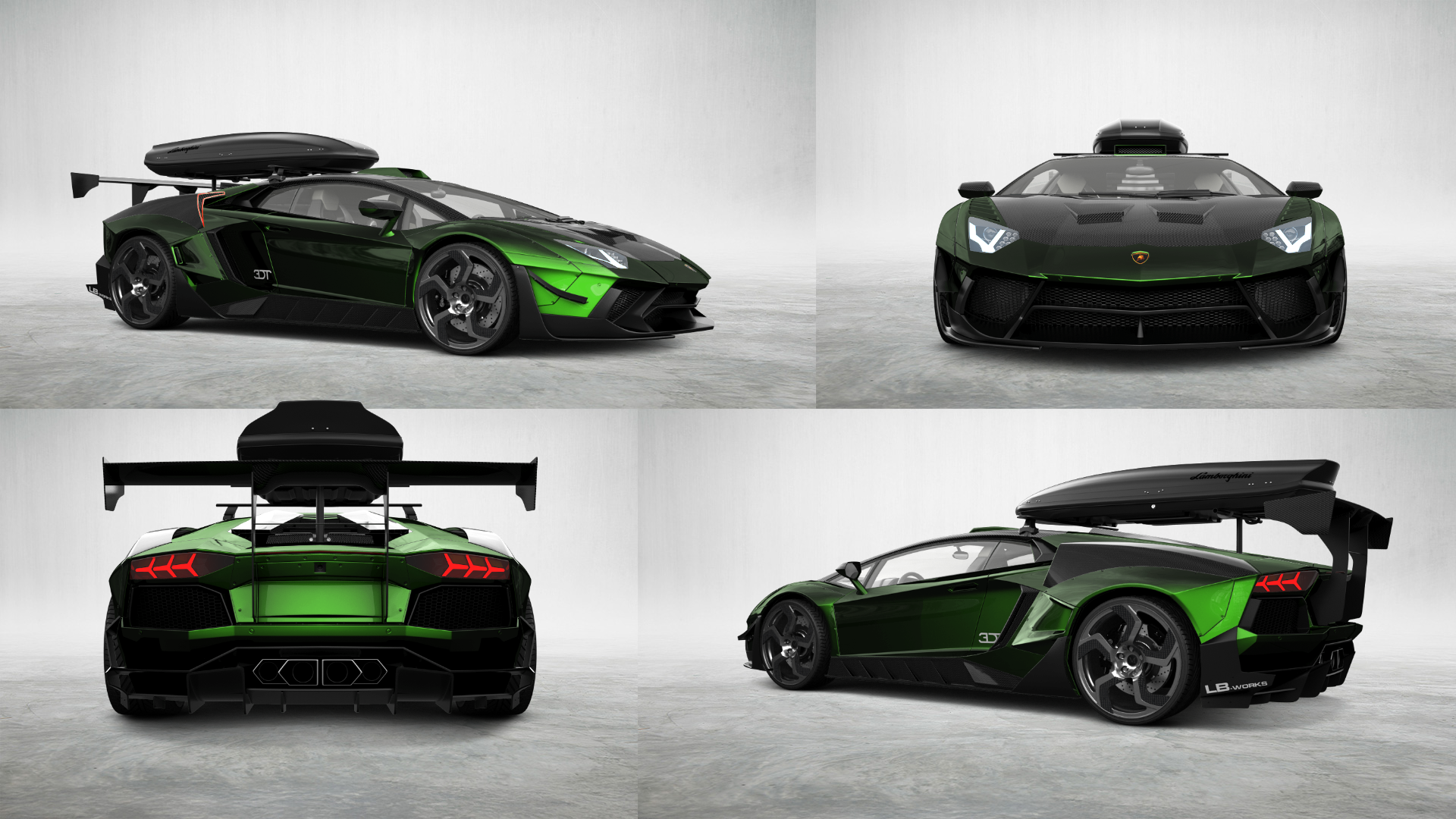 Lamborghini Aventador 2 Door Coupe 2012 tuning