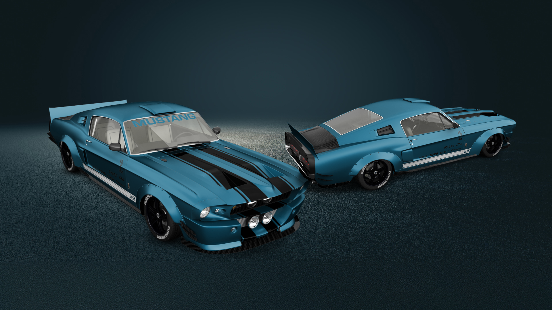 Mustang GT500 2 Door Coupe 1968