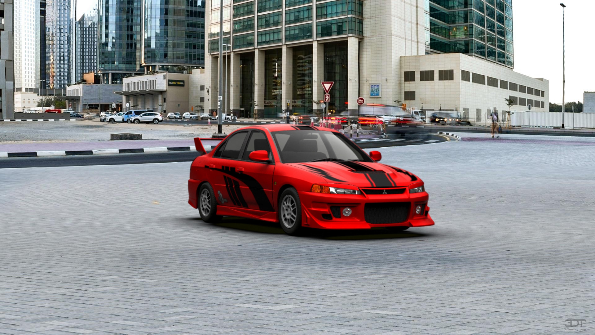 Mitsubishi Lancer Evo IV Sedan 1996 tuning