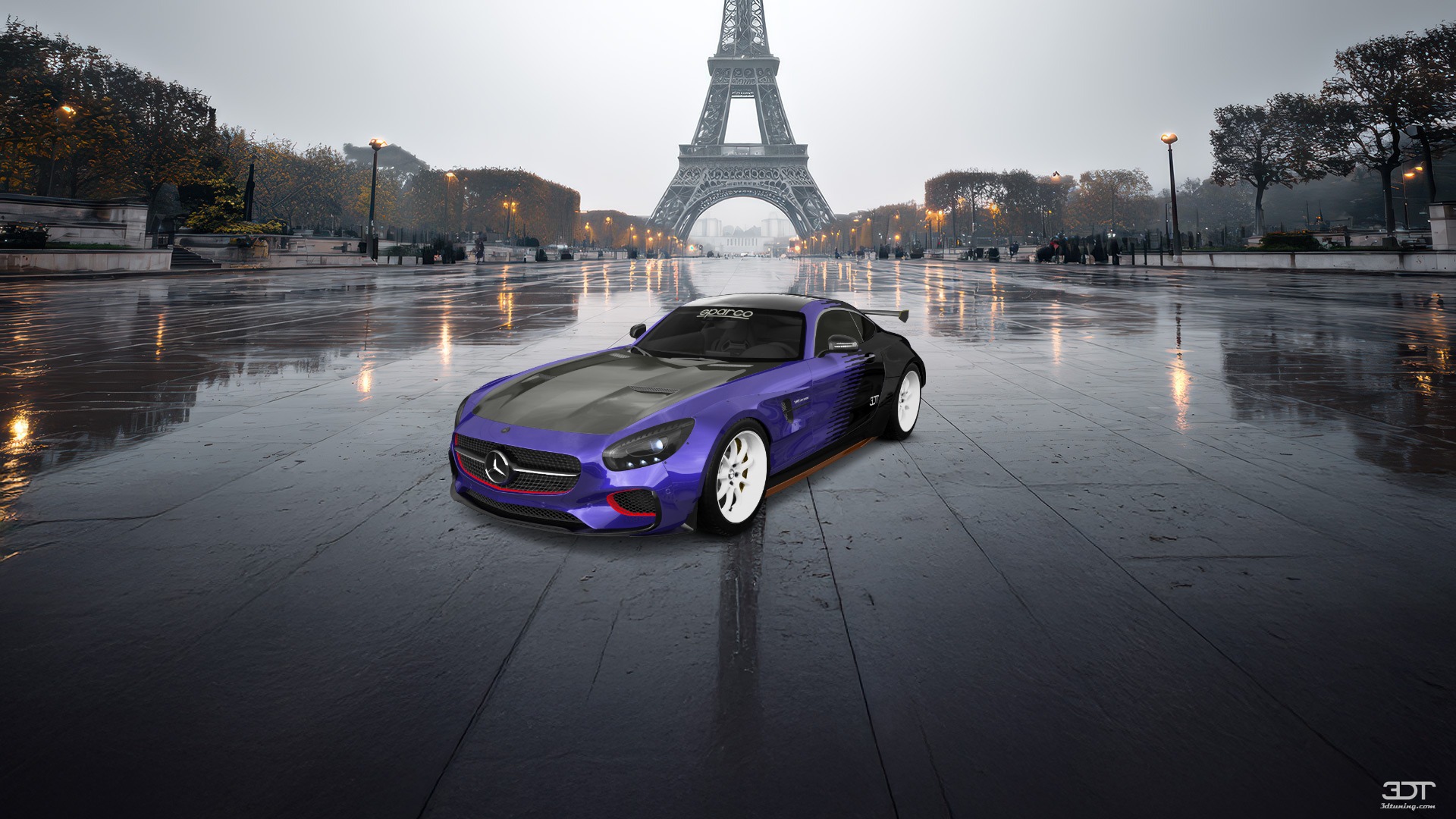Mercedes AMG GT 2 door fastback coupe 2015 tuning