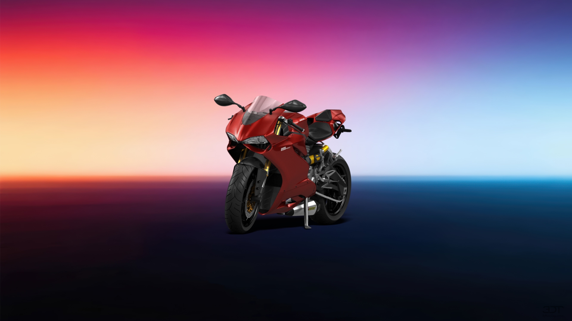 Ducati 899 Panigale Sport Bike 2015 Images