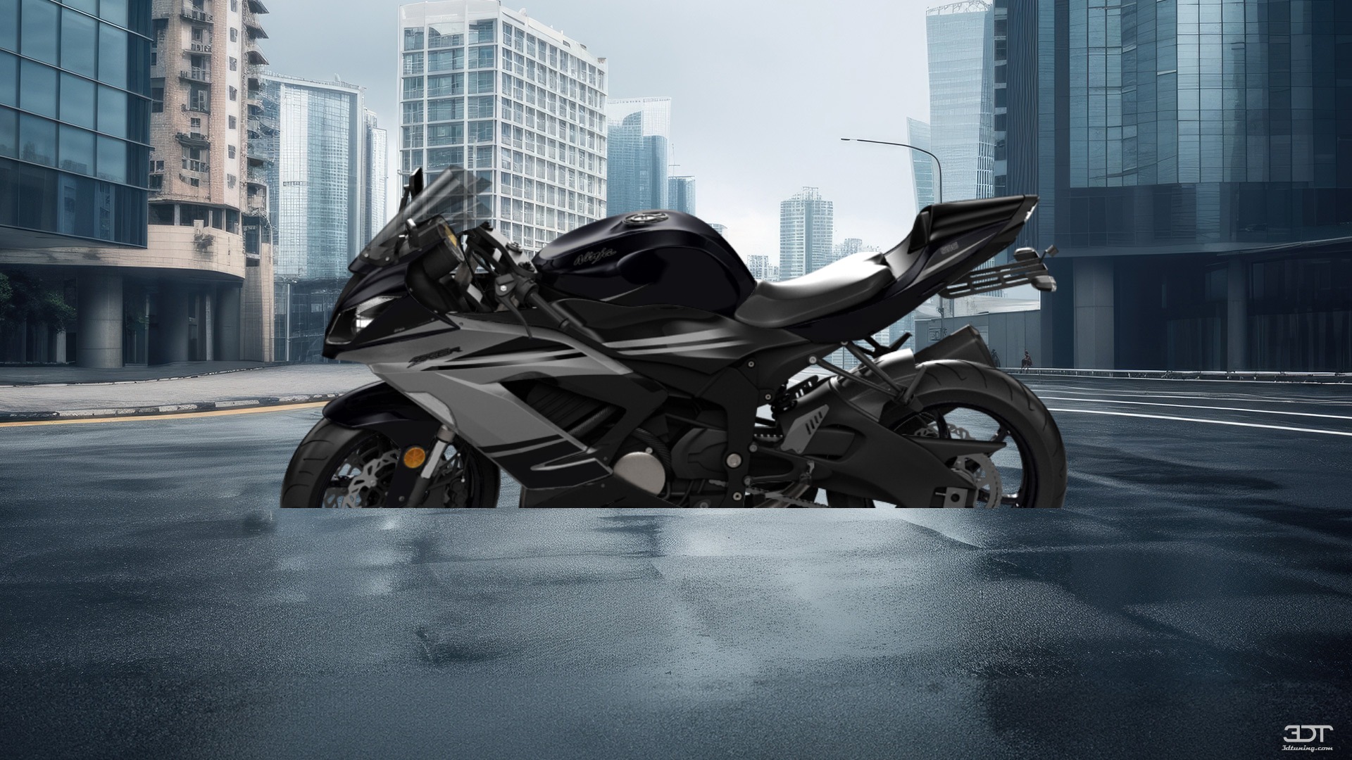 Kawasaki Ninja ZX 6R Sport Bike 2015 tuning