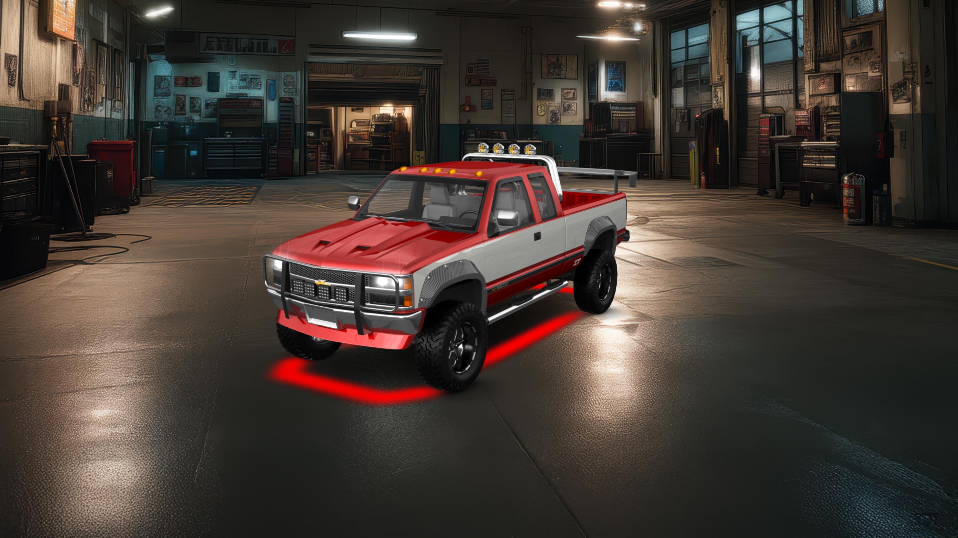 Chevrolet K2500 Extended Cab Pickup 1989 tuning