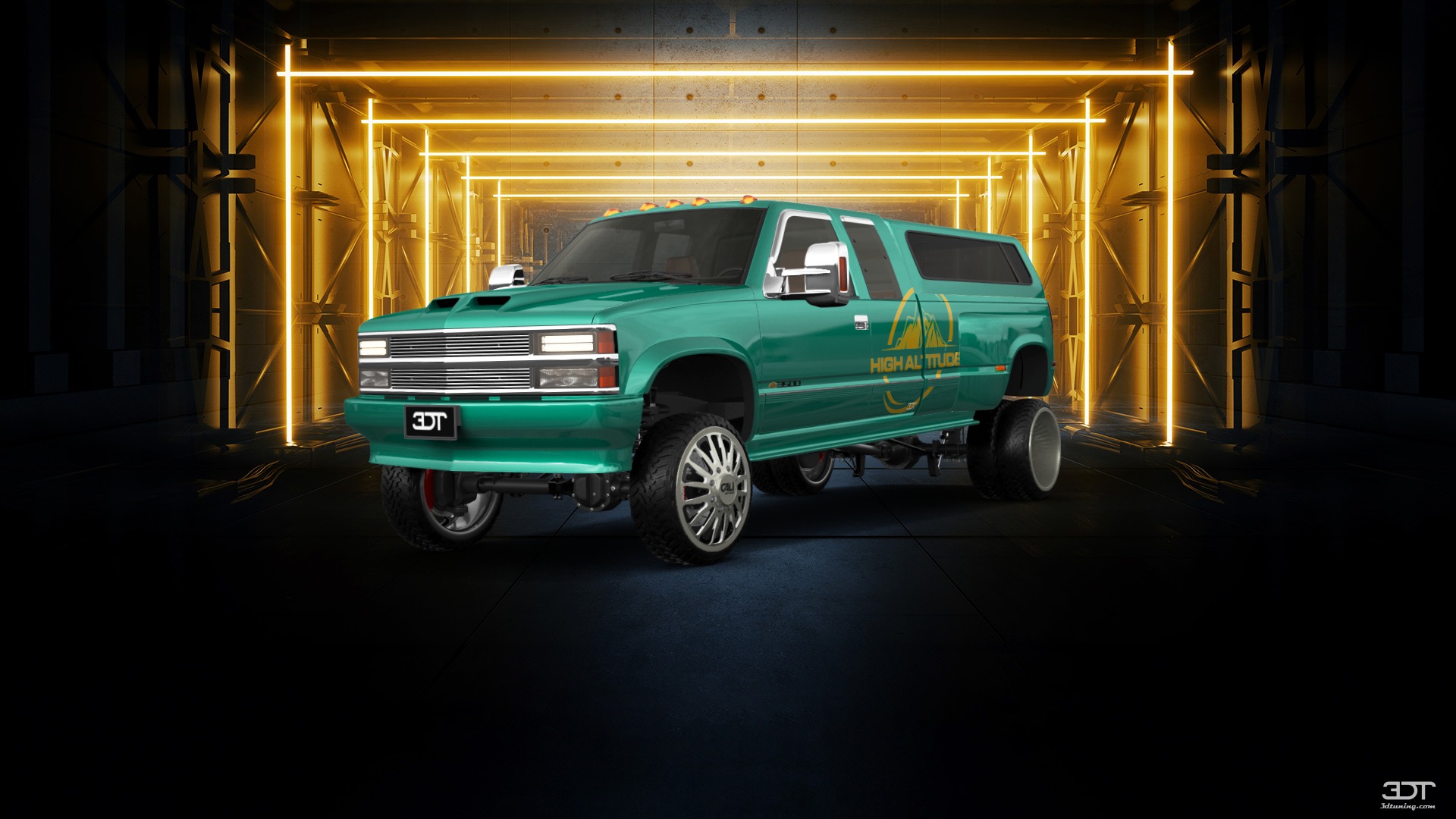 Chevrolet K3500 Extended Cab Pickup Truck 1988 tuning