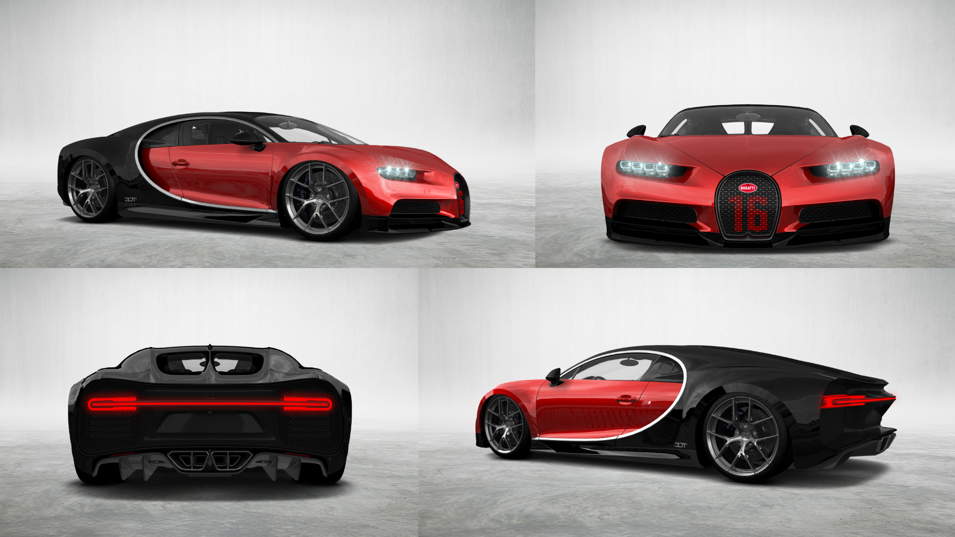 Bugatti Chiron 2 Door Coupe 2016