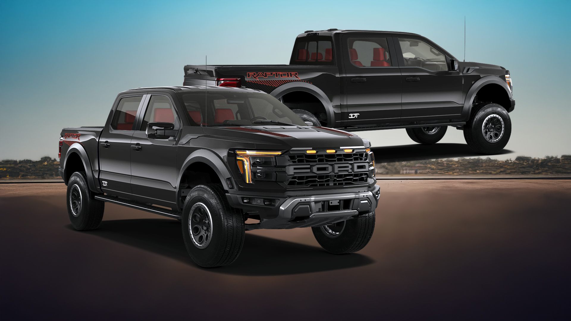 Ford F-150 Raptor 4 Door pickup truck 2024 tuning