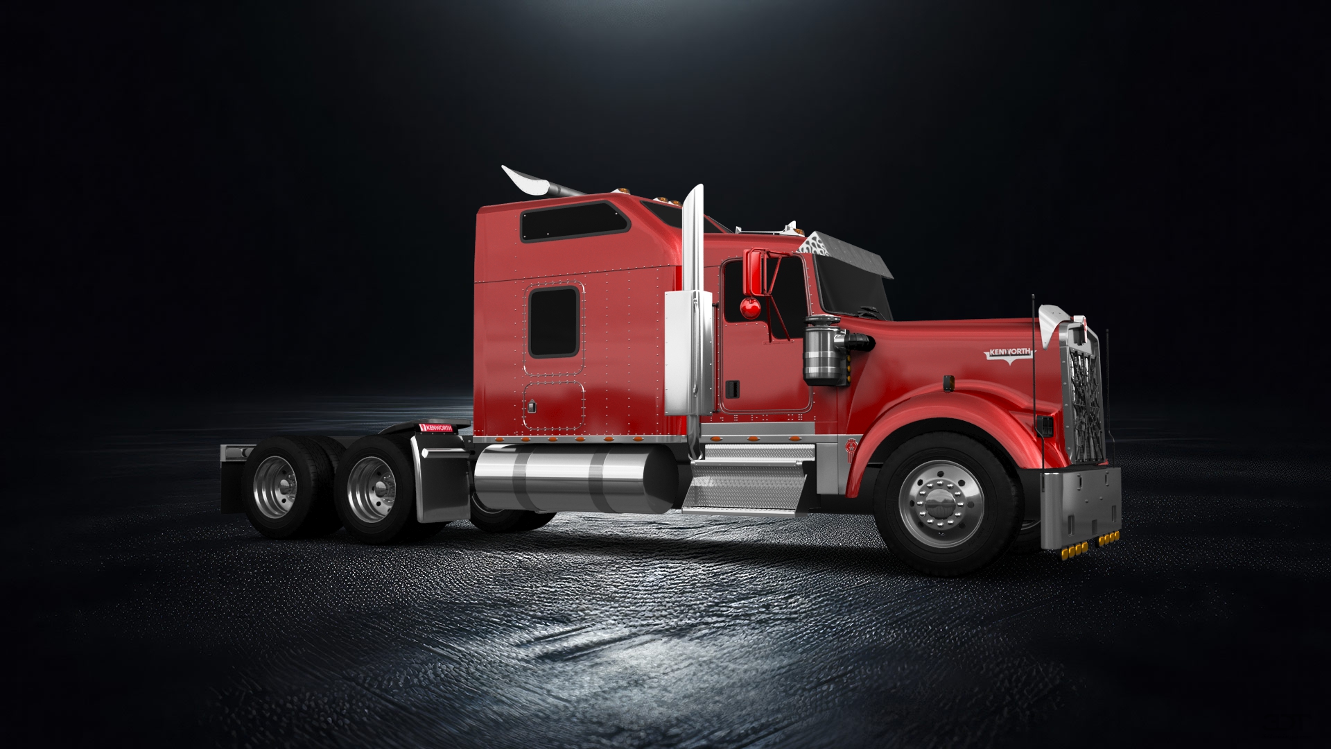 Kenworth W900 Sleeper Cab Truck 2015