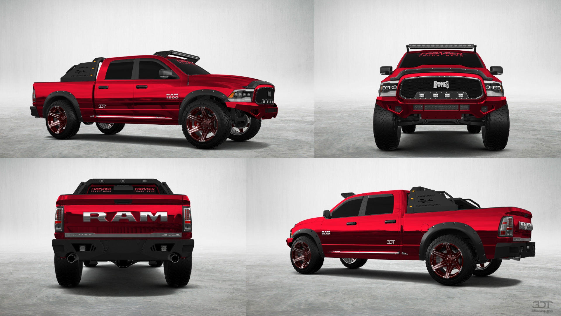 Dodge Ram 1500 6.4 ft box 4 Door pickup truck 2013