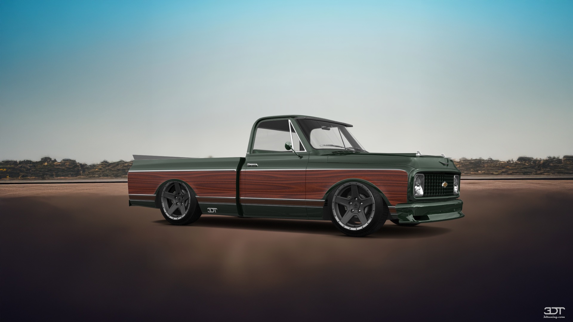 Chevrolet C-10 Cheyenne 2 Door pickup truck 1972