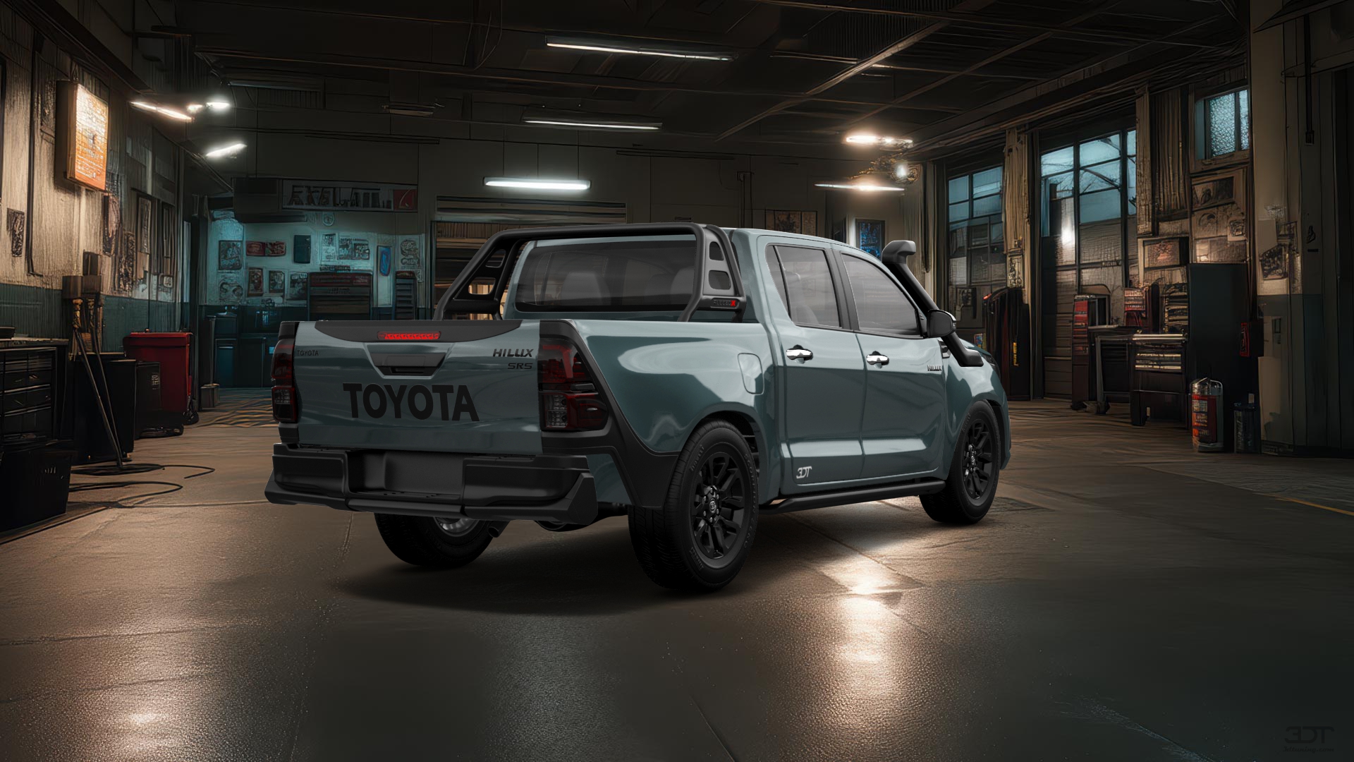 Toyota Hilux Double Cab 4 Door pickup truck 2015 tuning