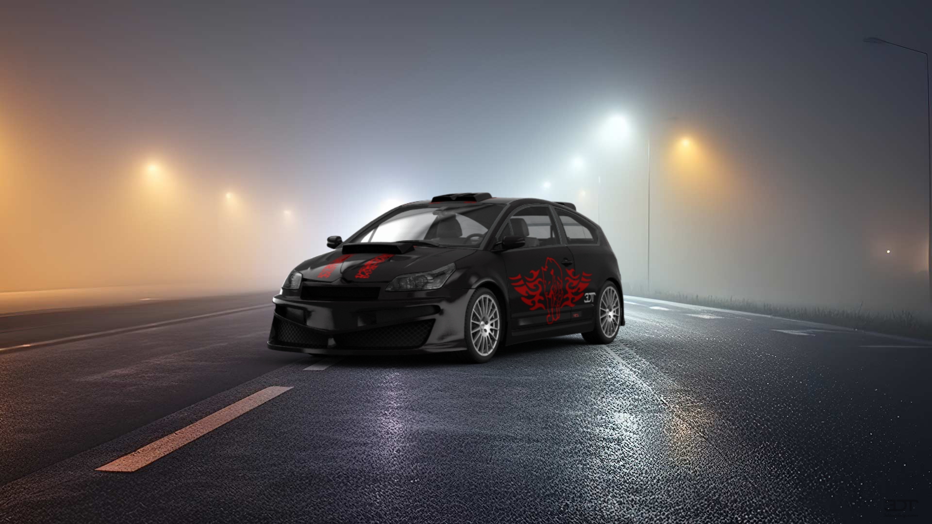 Citroen C4 VTS Coupe 2008 tuning