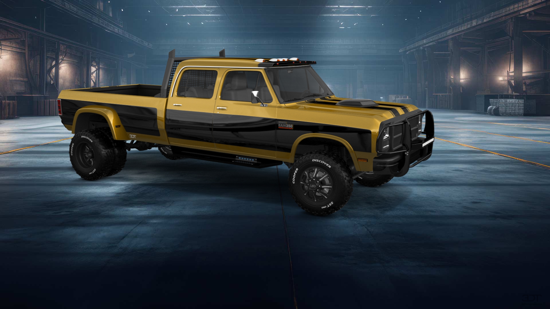 Dodge Ram 350 4 Door pickup truck 1991