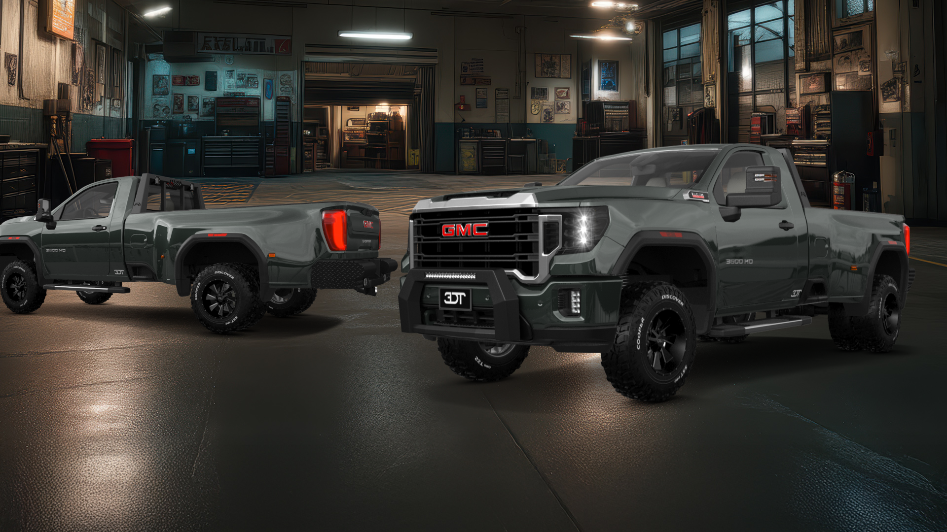 GMC Sierra 3500 HD 2 Door pickup truck 2020 tuning