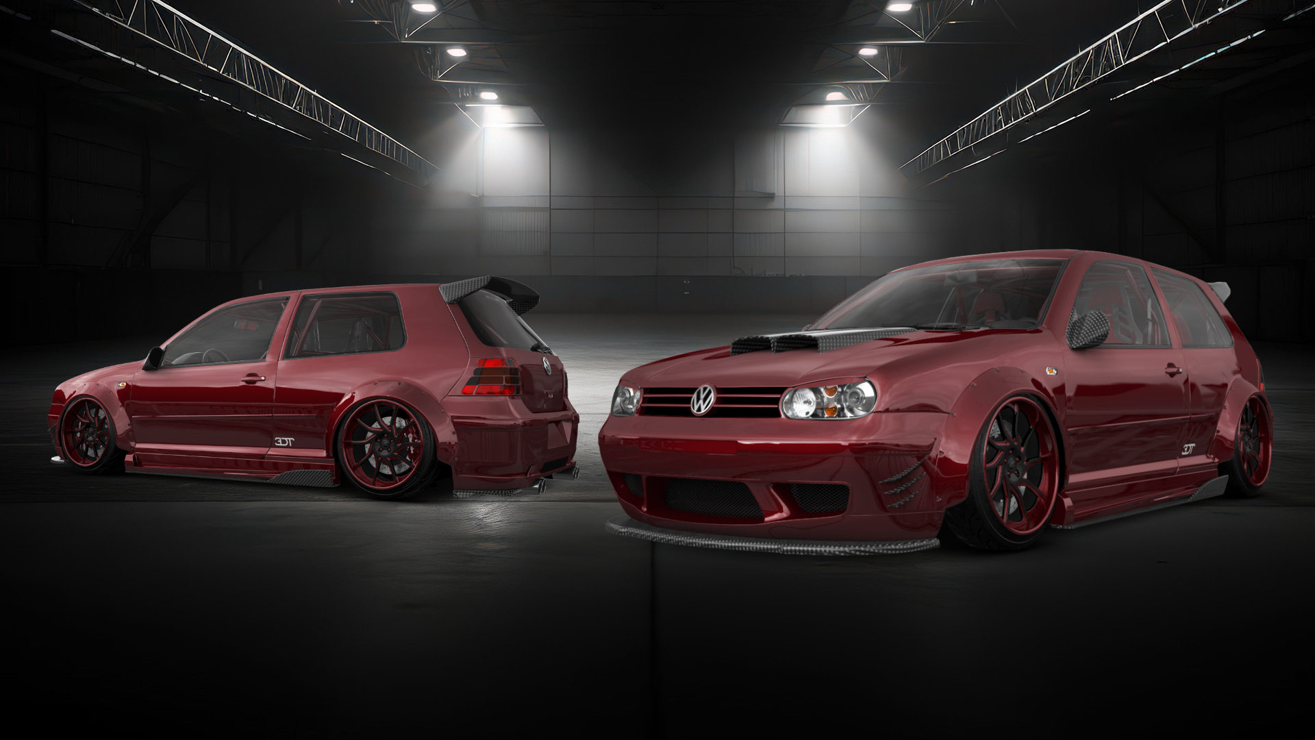 Tuning Volkswagen Golf 4 (mk4) 3 Door Hatchback 1997