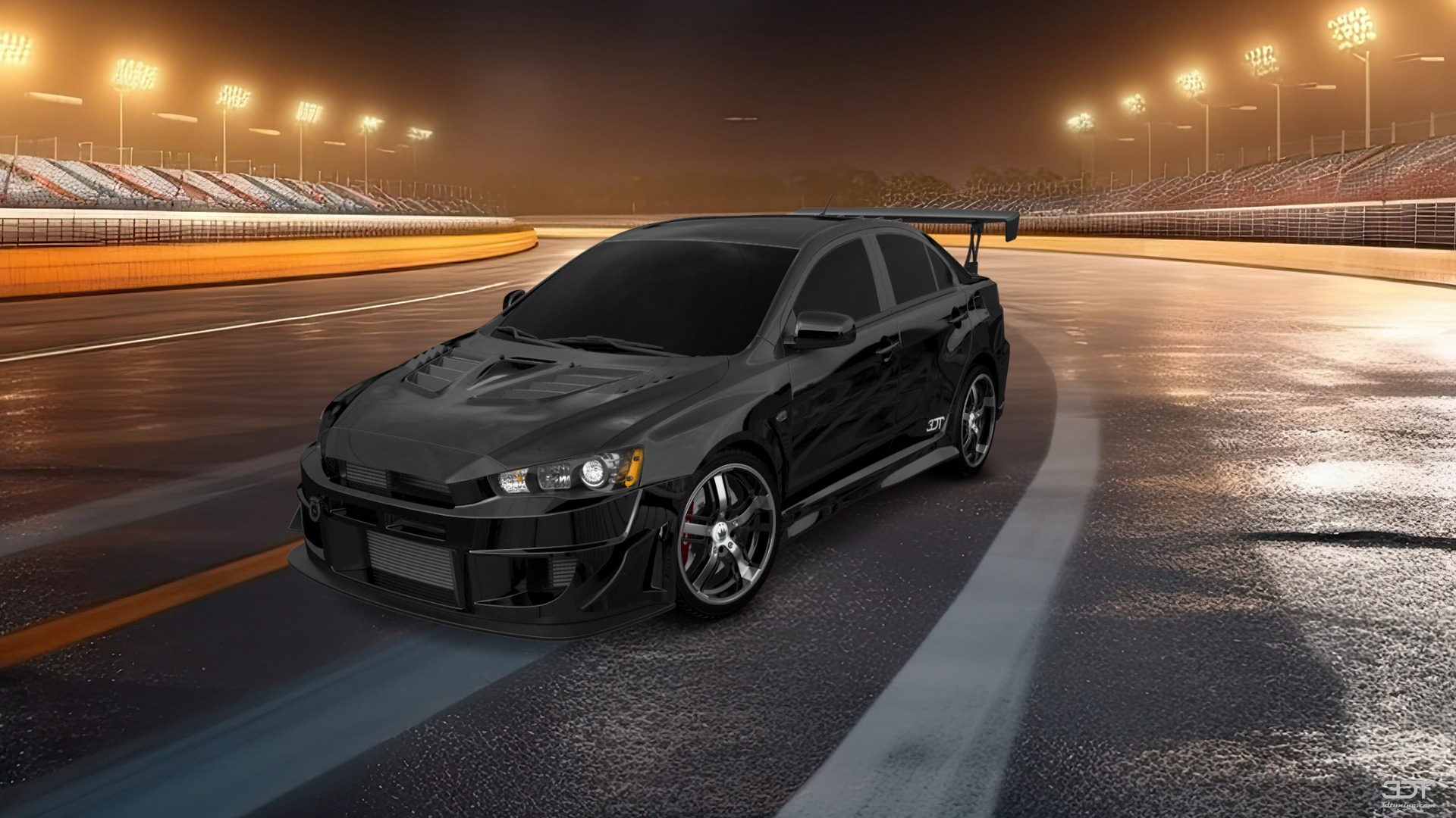Mitsubishi Lancer Evolution X Sedan 2008
