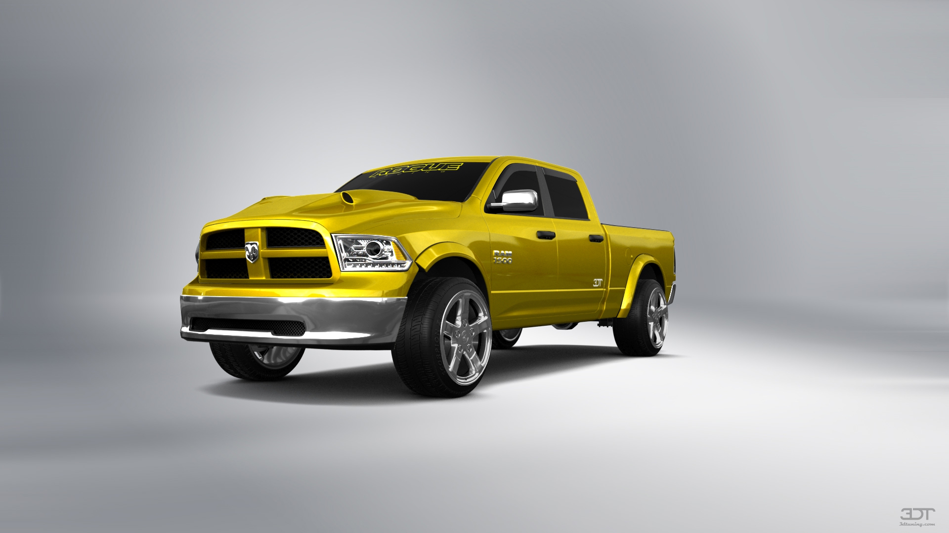 Dodge Ram 1500 Crew Cab 6.4 ft box 4 Door pickup truck 2009 tuning