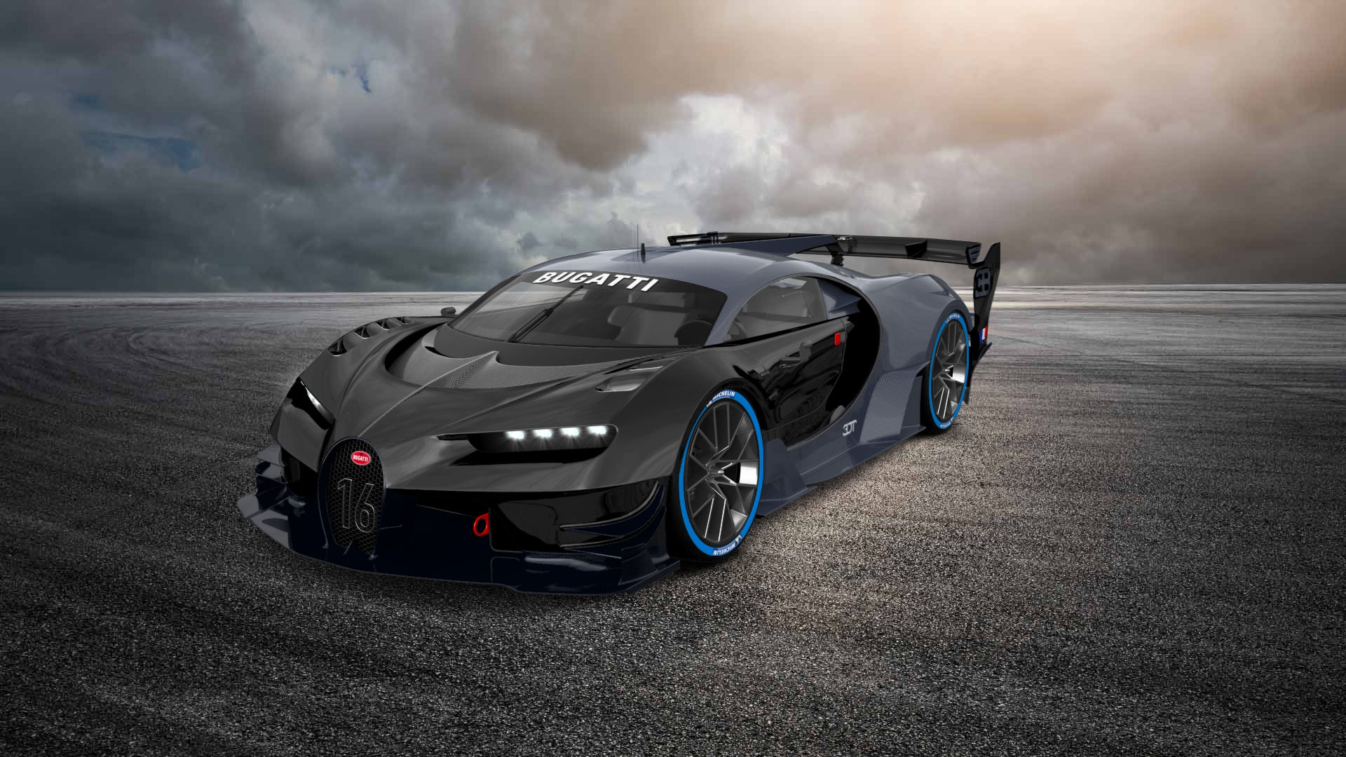 Bugatti Vision GT Supercar 2015 tuning
