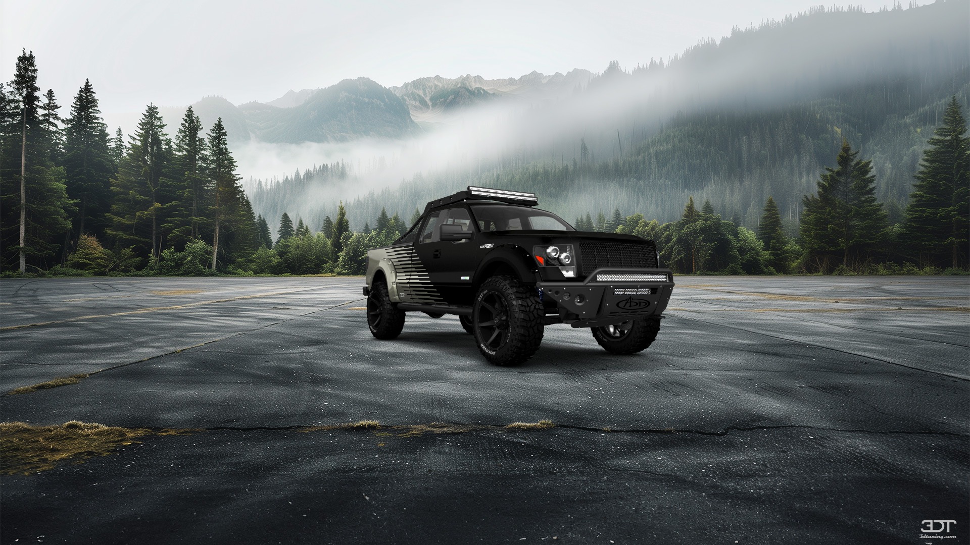 Ford F-150 SuperCab 4 Door pickup truck 2009 tuning