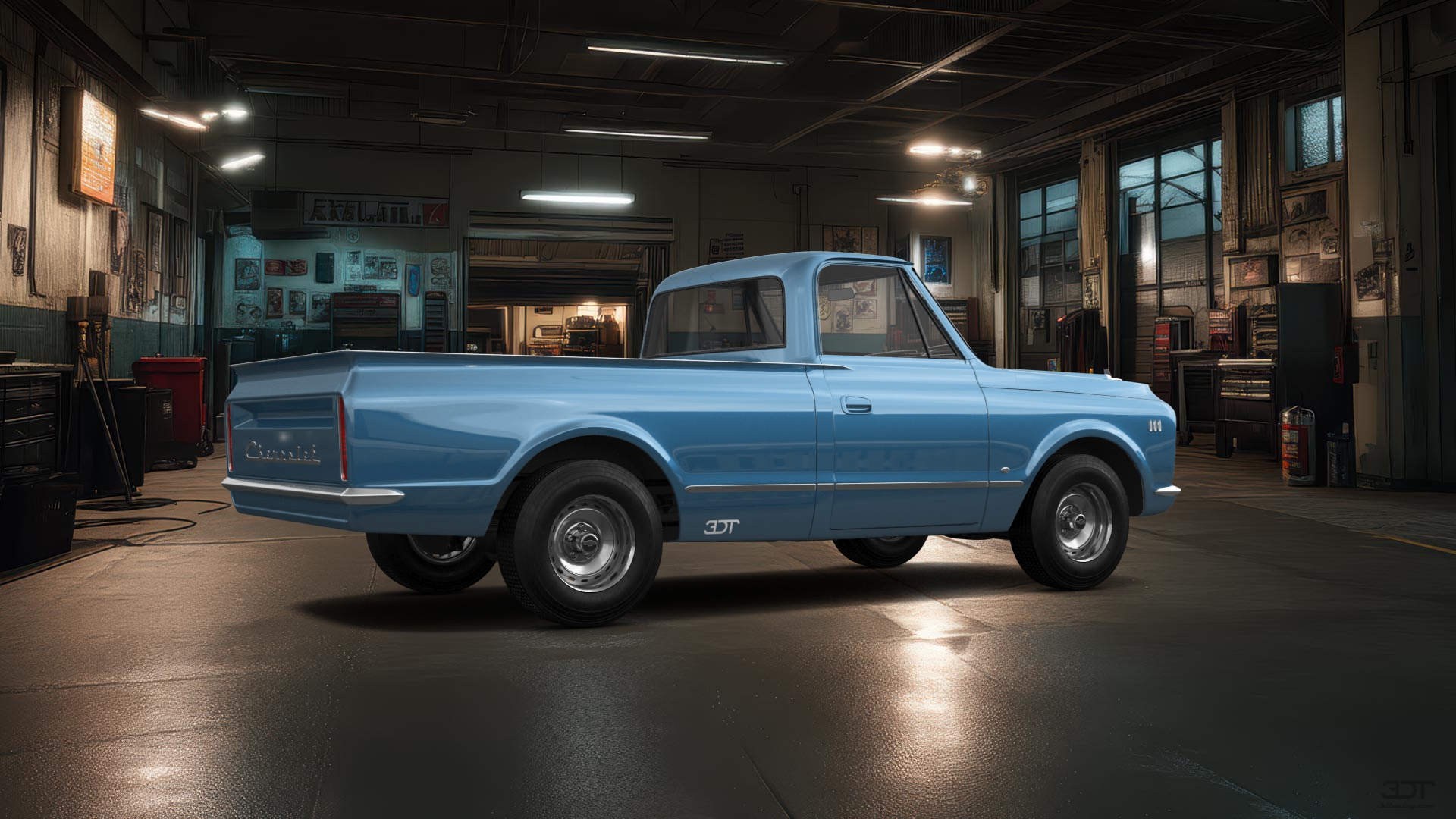 Chevrolet C-10 Cheyenne 2 Door pickup truck 1972 图片