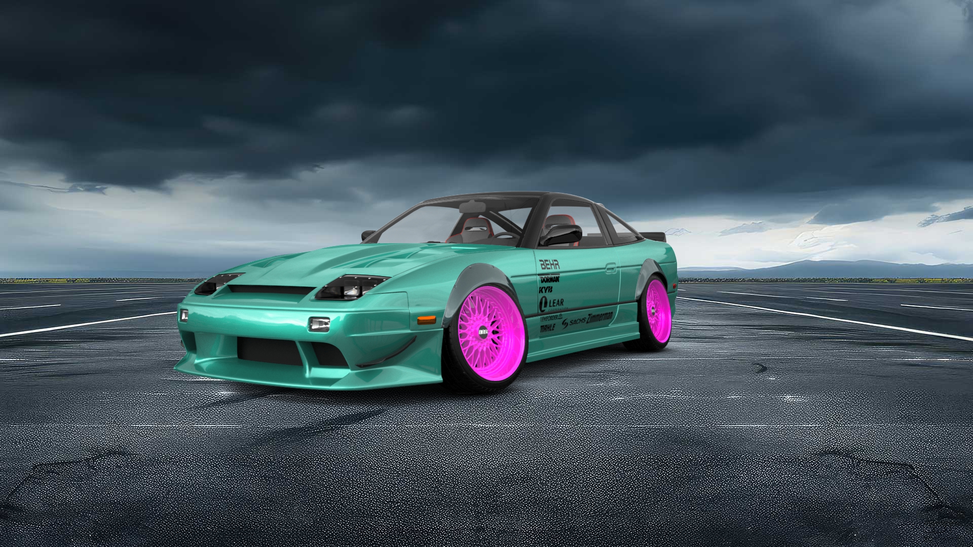 Nissan 240SX 3 Door Hatchback 1989 tuning