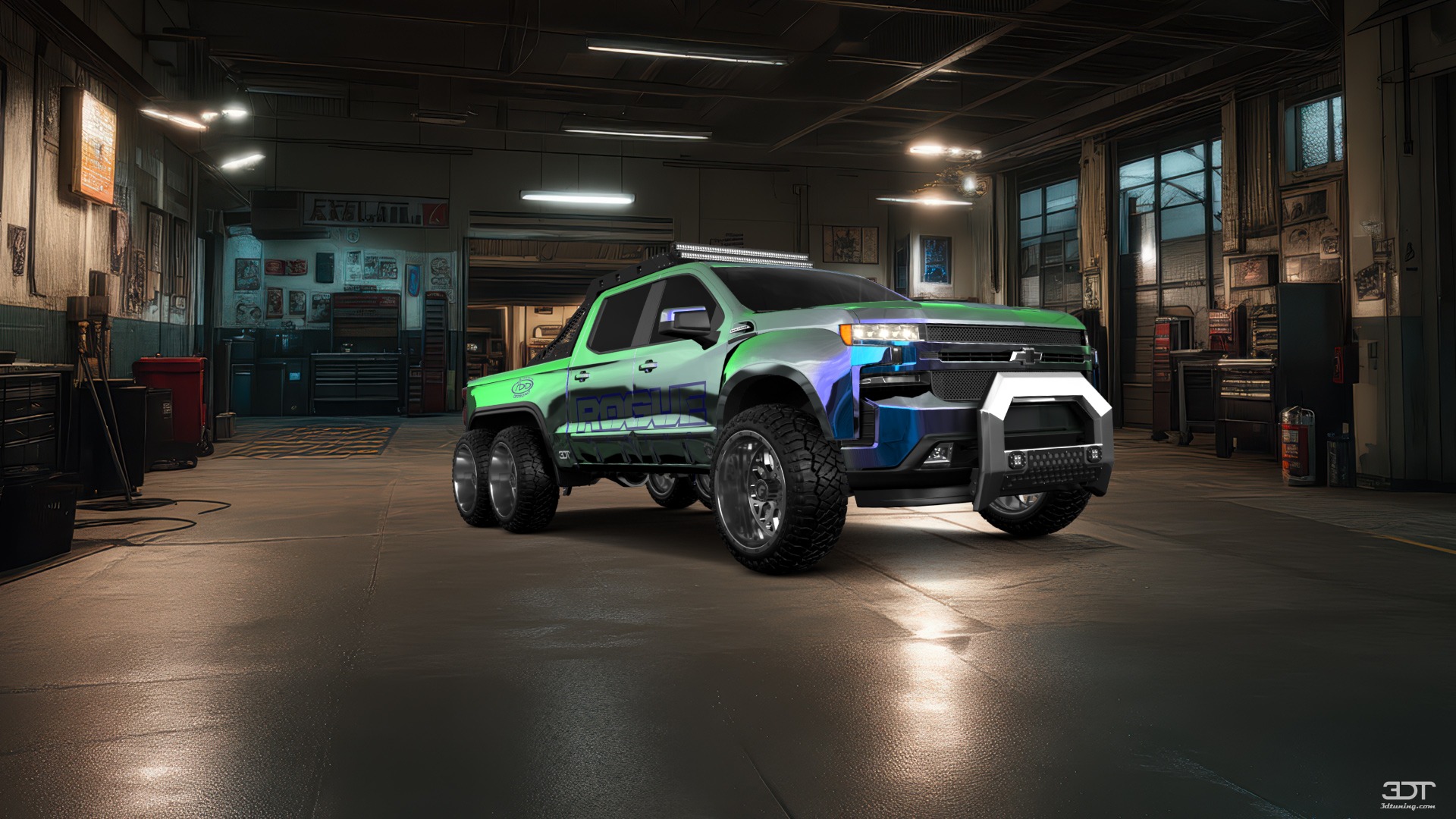 Chevrolet Silverado Hennessey Goliath 6X6 Truck 2020 tuning