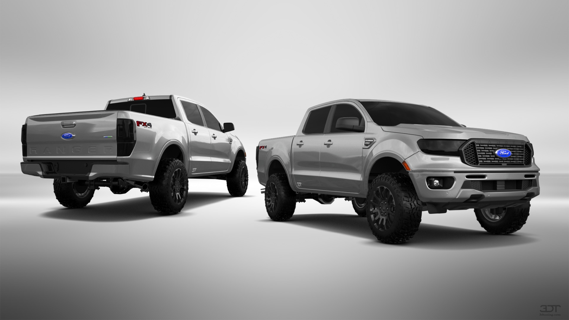Ford Ranger 4 Door pickup truck 2019 tuning