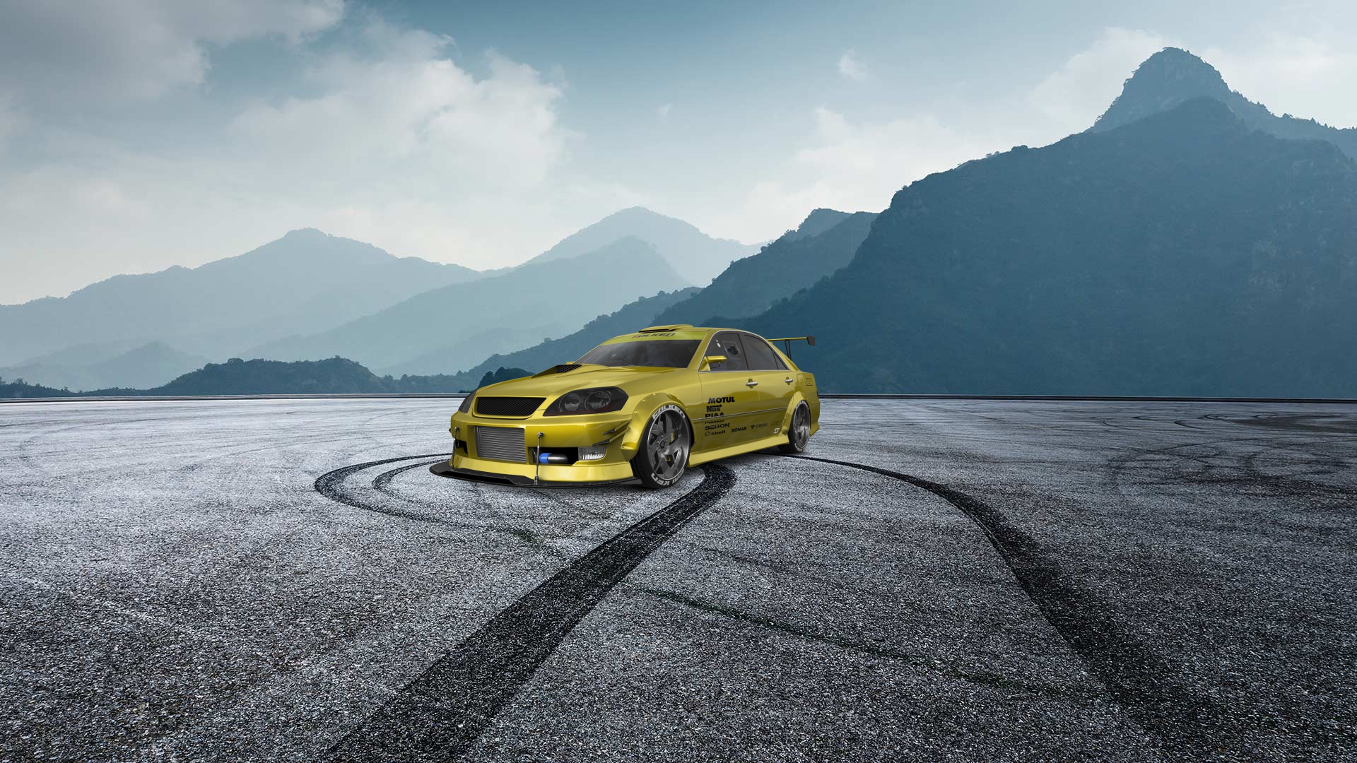 Toyota Mark II 4 Door Saloon 2002 tuning