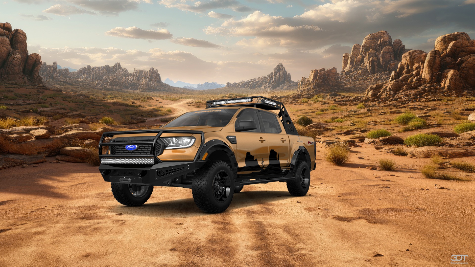 Ford Ranger 4 Door pickup truck 2019 Images