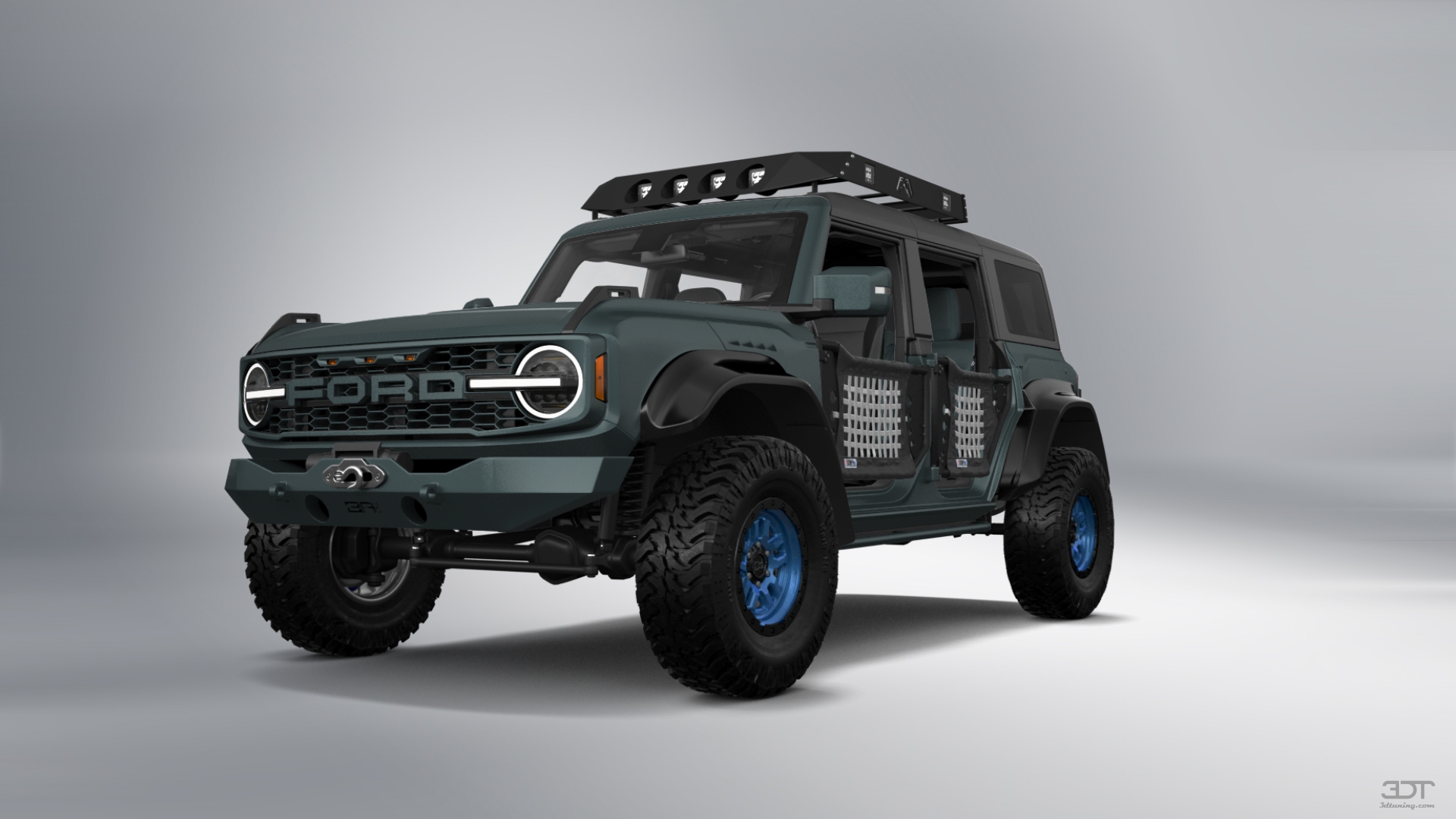 Ford Bronco Raptor 4 Door pickup truck 2022 tuning