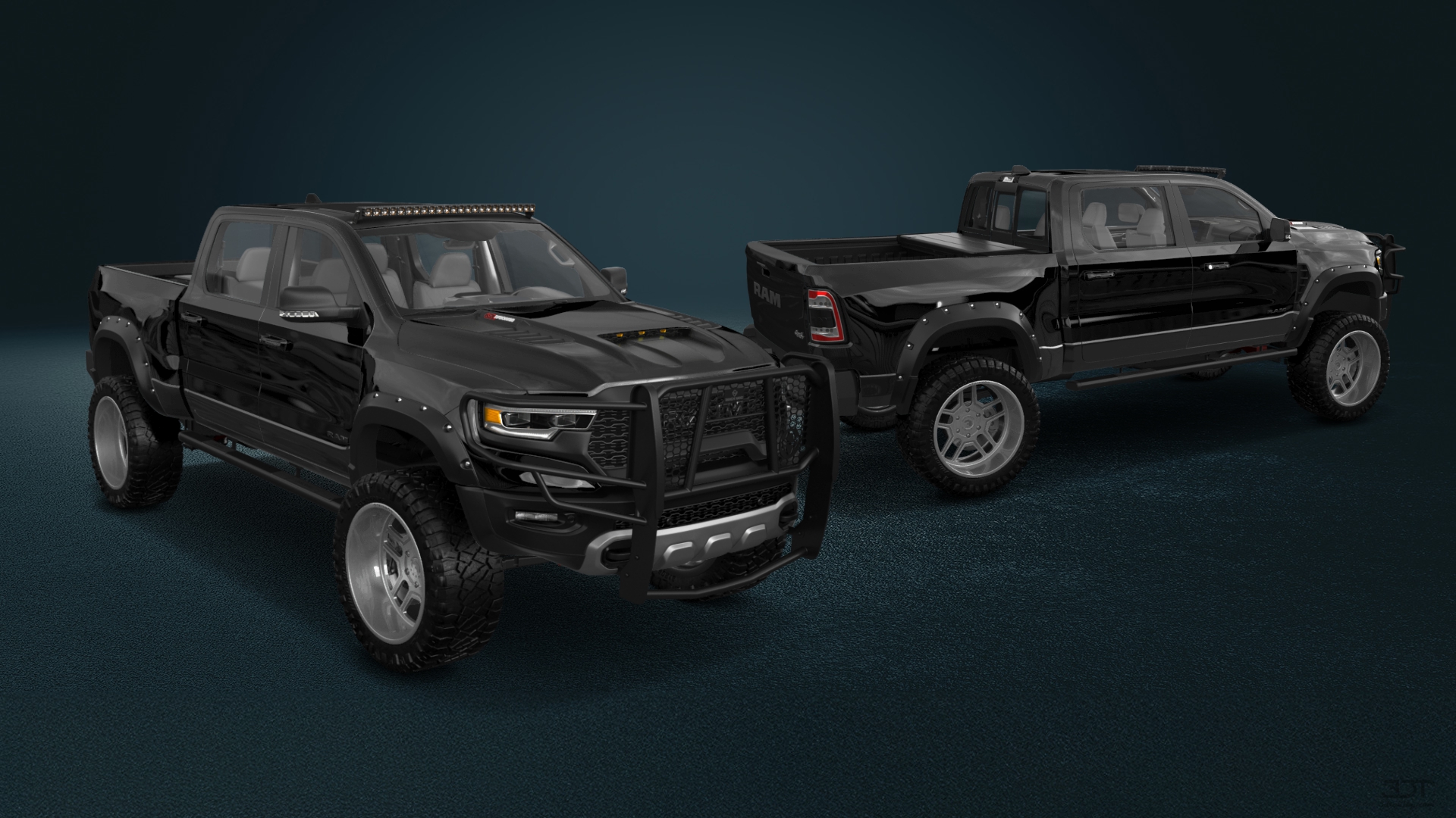 Dodge Ram 1500 TRX 4 Door pickup truck 2021