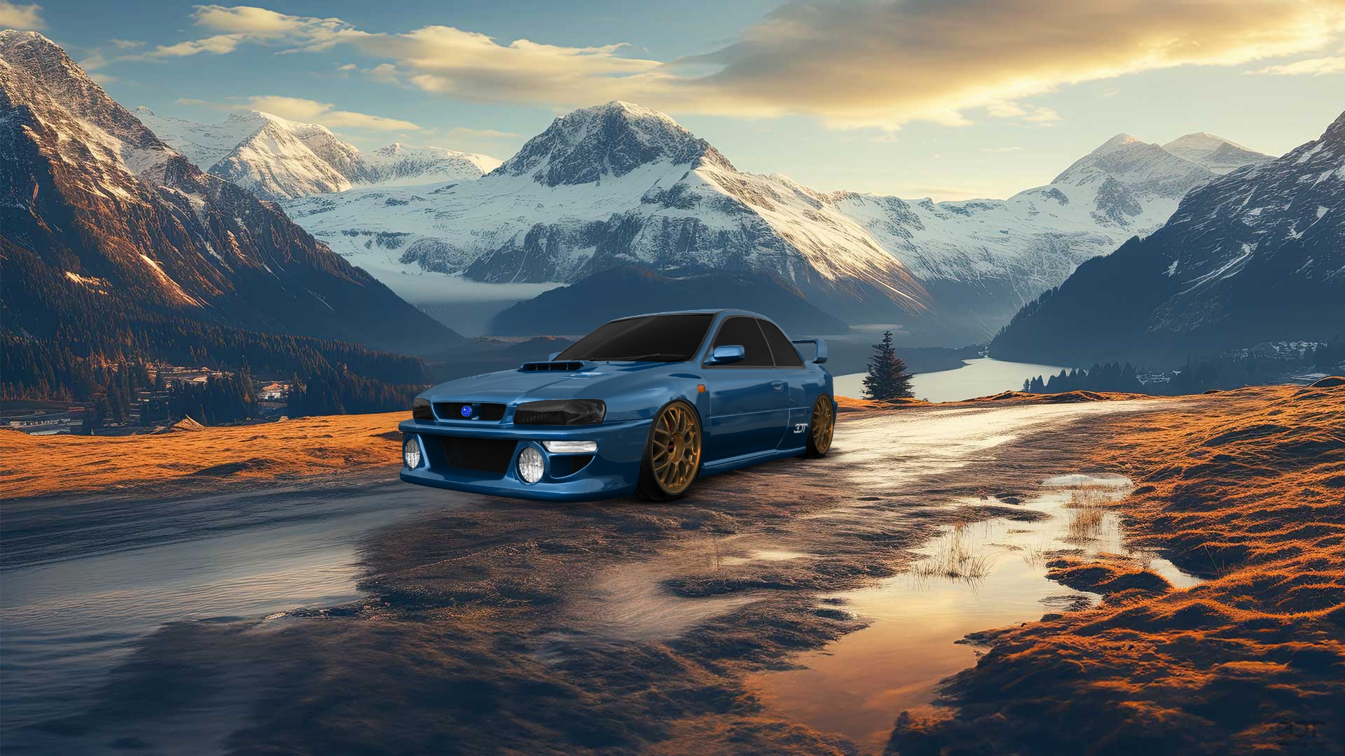 Subaru Impreza WRX STI 22B 2 Door Coupe 2000 tuning