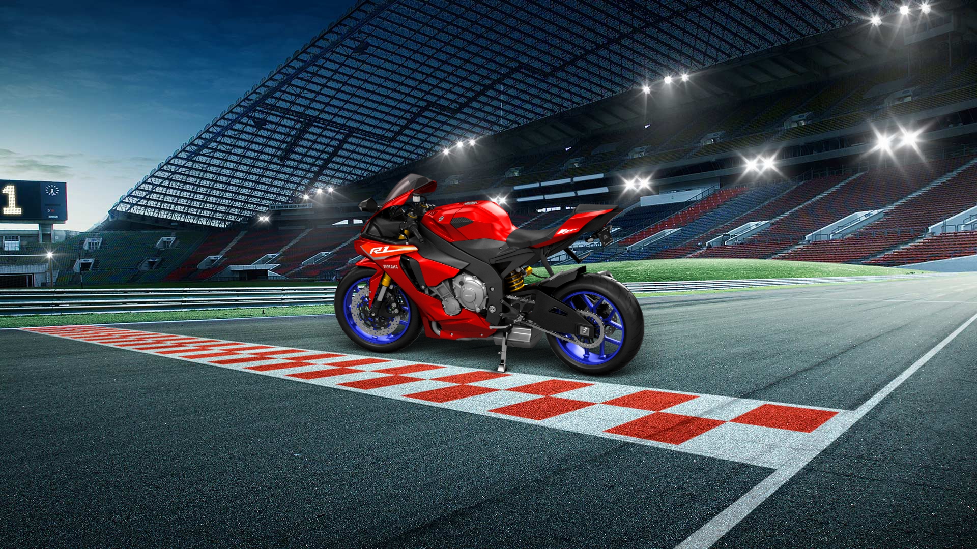 Yamaha YZF R1 Sport Bike 2015 tuning