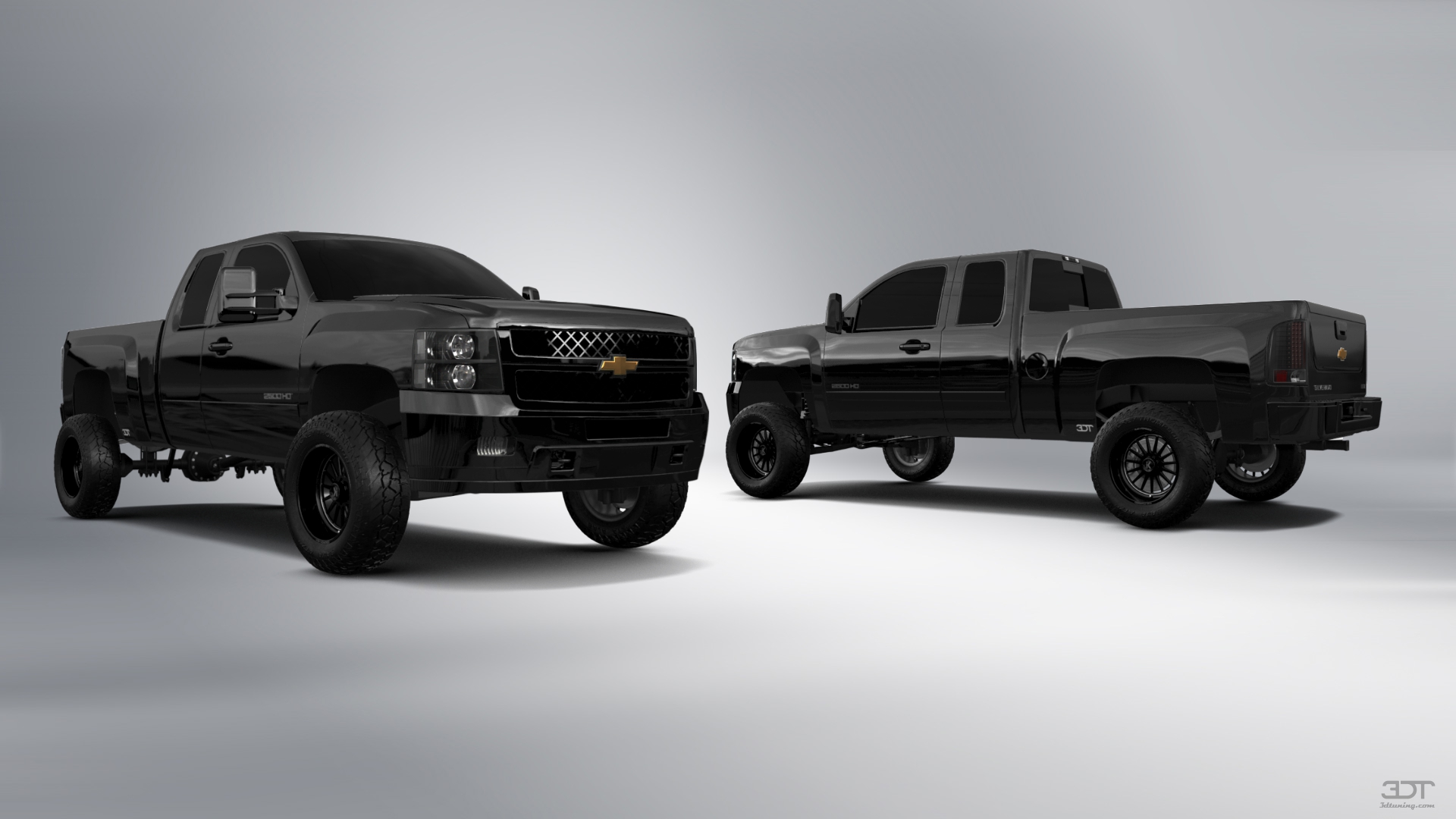 Chevrolet Silverado 2500 HD Extended Cab Pickup Truck 2007