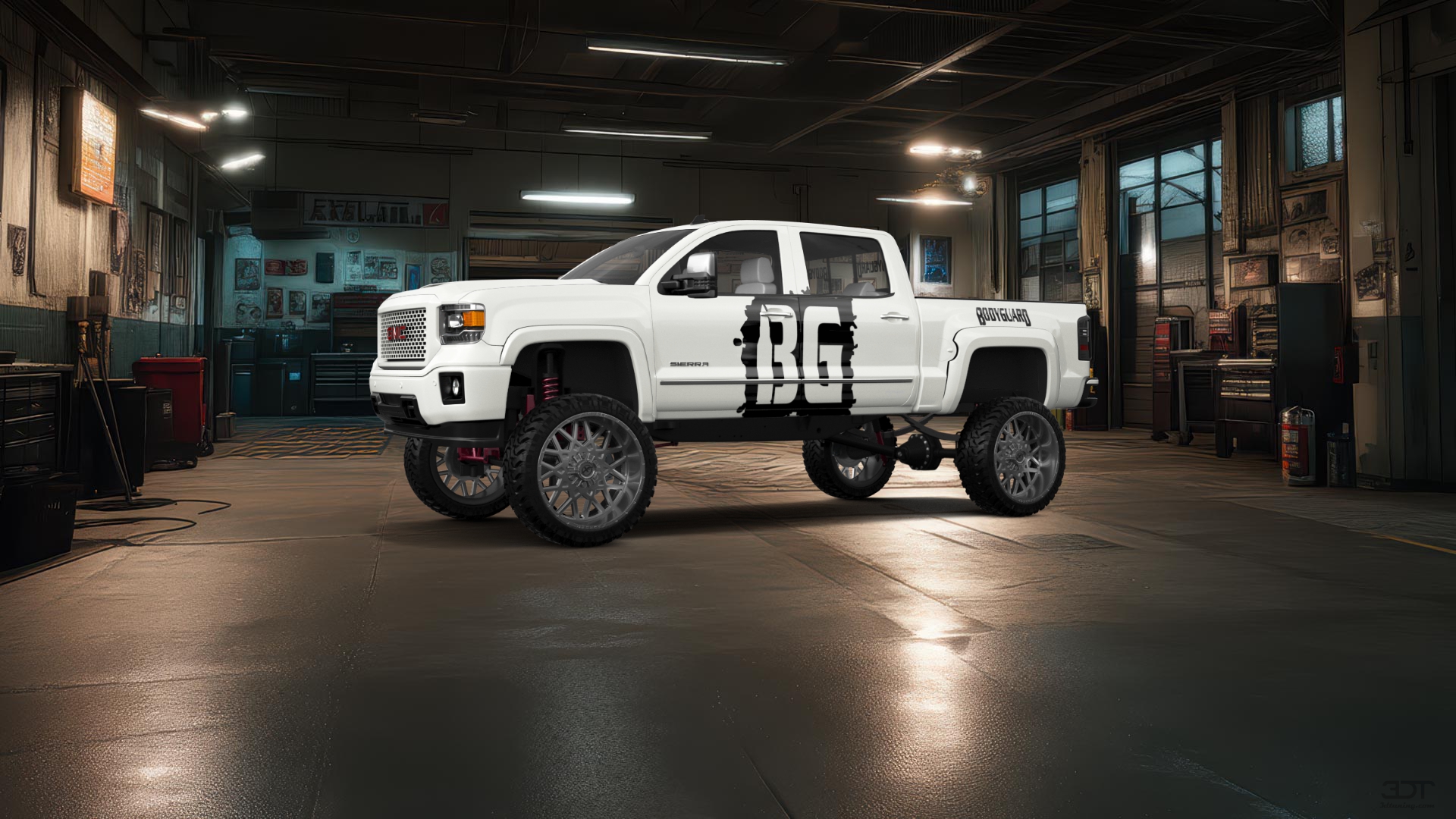 GMC Sierra 4 Door pickup truck 2014 tuning