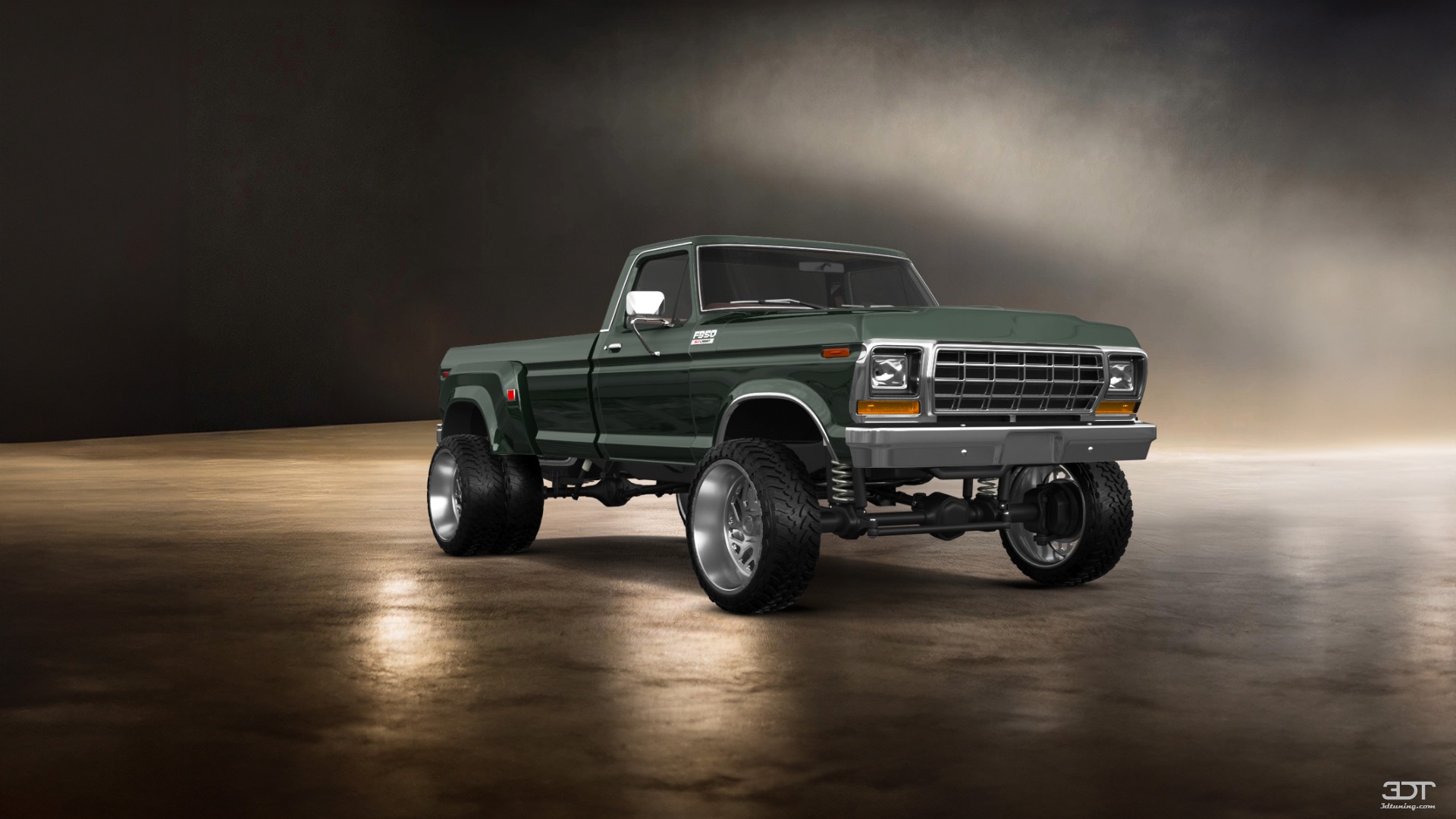 Ford F-350 Dually Regular Cab 2 Door pickup truck 1978 tuning