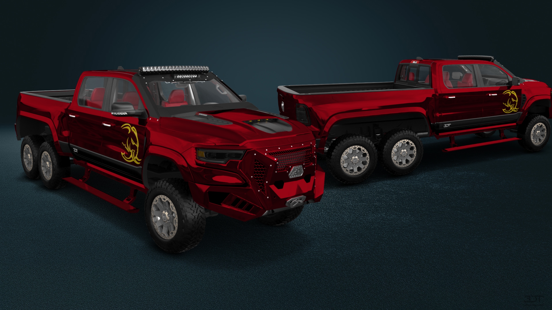 Dodge Ram Hennessey Mammoth 6X6 Truck 2021 tuning