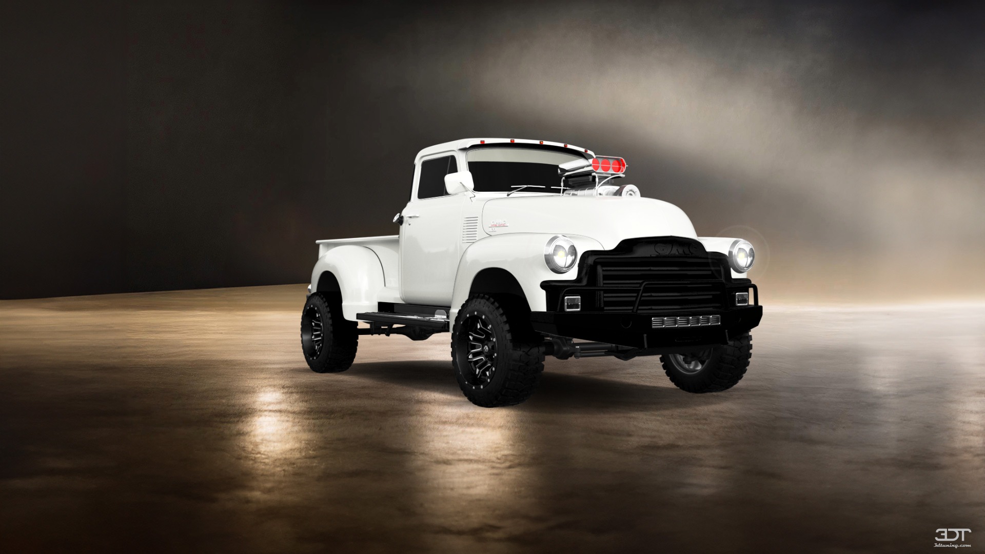 GMC 100 Stepside 2 Door pickup truck 1954 tuning